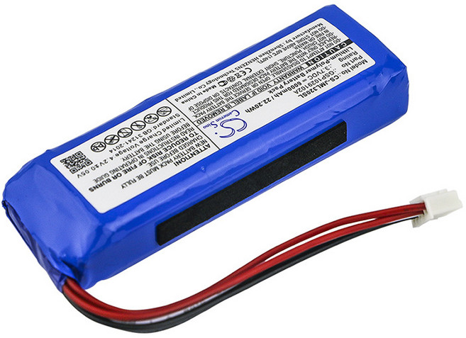 호환 JBL Charge 3 2016오디오 배터리 GSP1029102A 6000mAh, 1개