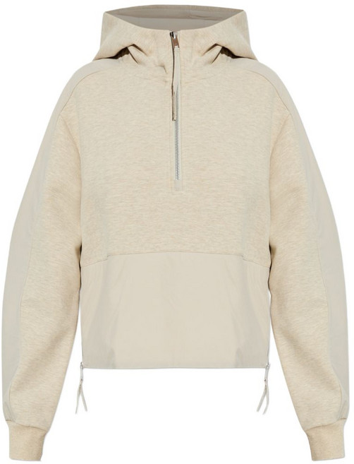 무스너클 하프 지퍼 후디