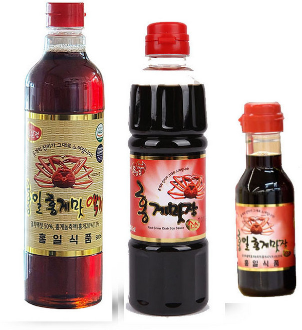 홍일식품 홍게맛장소스 홍게맛액젓 1세트 1600ml, 1.6L