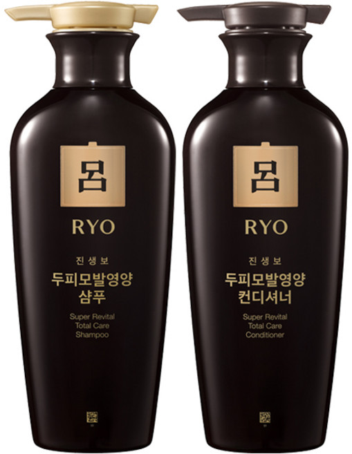 려 진생보 두피모발 영양 400ml 샴푸x1개 + 컨디셔너x1개, 1개