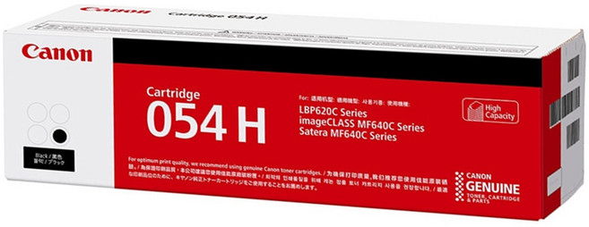 原廠高容量碳粉匣 適用 imageCLASS MF642cdw MF644cdw CRG-054H 黑色, 原廠公司貨CRG-054H 黑色 可參加原廠活動, 1個