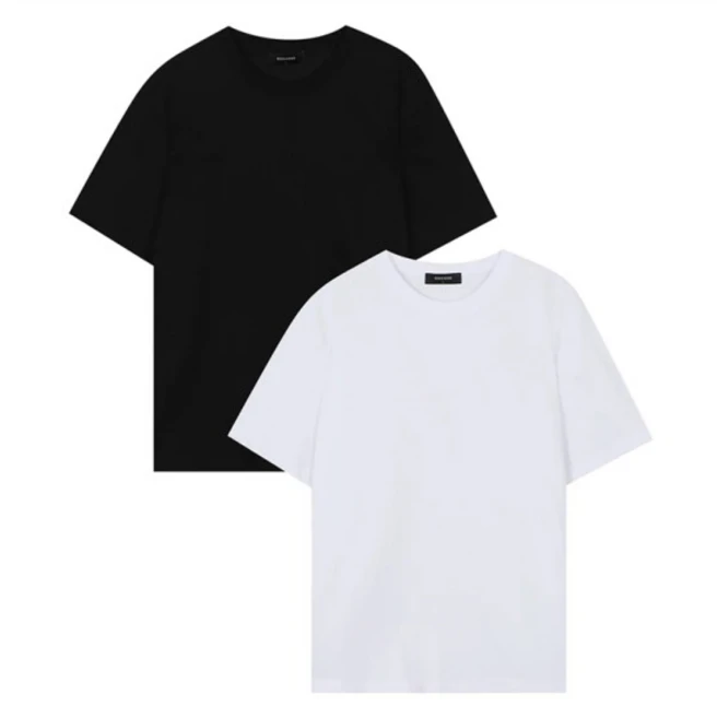 남녀공용 2PACK 반팔 티셔츠 B245Z1090P 3104842 - 쿠팡