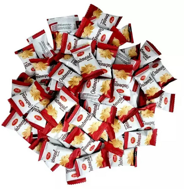 오트밀 미니바이트 700g (대략 255개) 인간사료 곡물과자, 1개