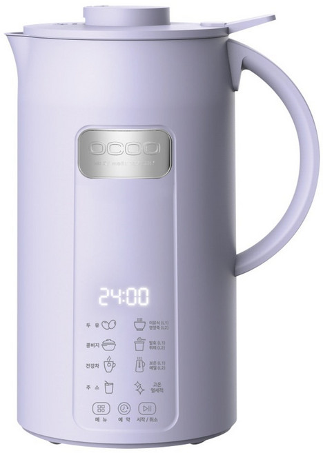 오쿠 칼날 분리 세척왕 두유제조기 라벤더, (KC인증)OCC-BM1300