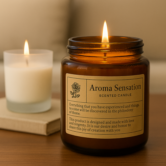 보르넬리 향기좋은 향초 캔들 집안 주방 냄새제거, 1개, 190g, 프리지아