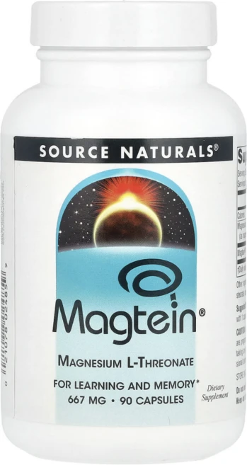 소스네추럴스 마그테인 Magtein 마그네슘 L-트레오네이트 캡슐 90정 / 해외직구 미국정품, 1개 - 쿠팡