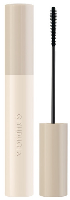 艾蓓睫毛膏 奇遇朵拉海膽刷頭 防水捲翹不暈染持久纖長定型, 812柔霧黑01, 1個, 柔霧黑