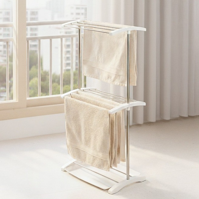 가습 미니 빨래건조대, 화이트