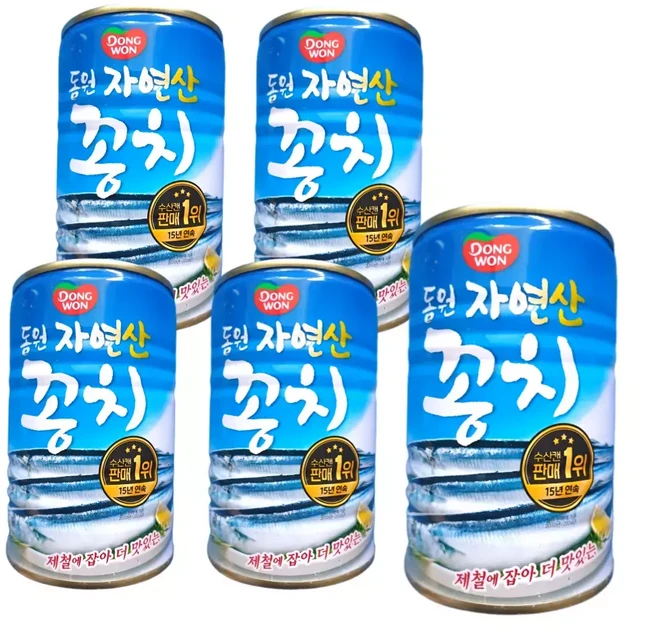 동원에프앤비 꽁치 300g 5캔, 1개
