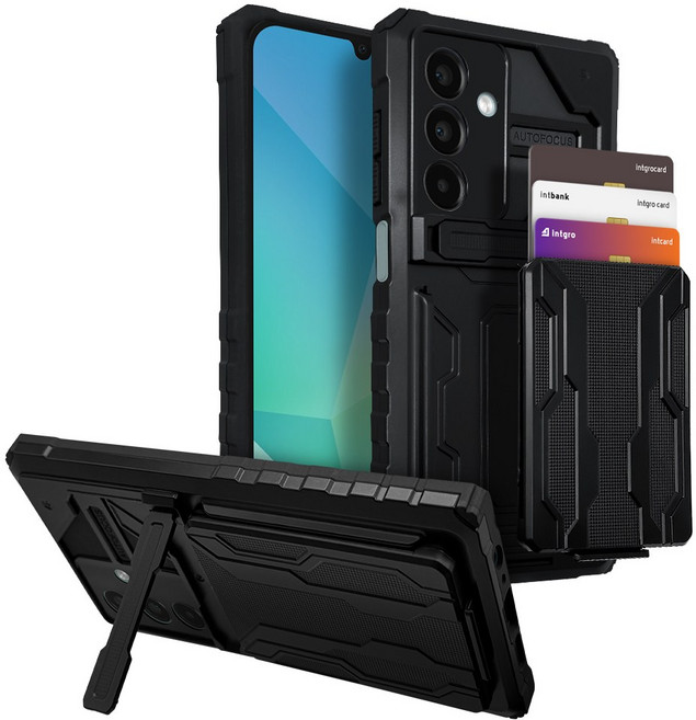 인트그로 리브 범퍼 탈부착 카드 3장 수납 휴대폰 케이스