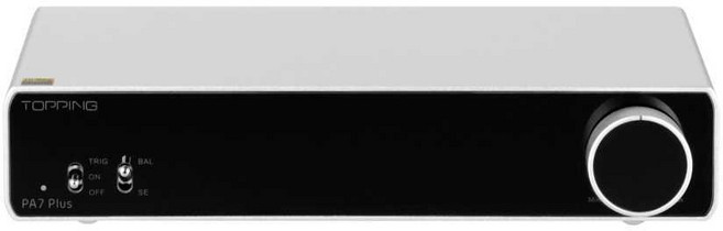 Topping PA7 Plus DAC 헤드폰 앰프 디코더 HIFI 엠프, PA7 Plus(그레이)