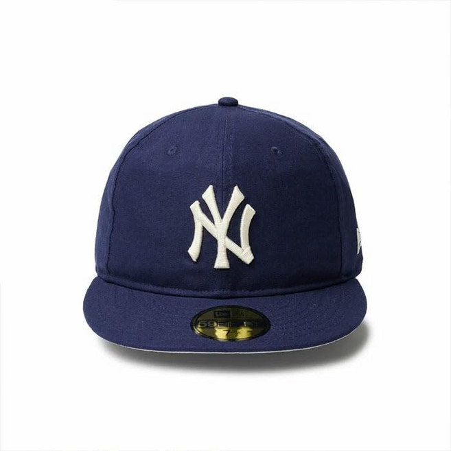 58.7 cm) 59FIFTY MLB COTTON FLAX FITTED CAP NAVY NEW YORK YANKEES NY 5950 [뉴에라] 7-38(약 캡