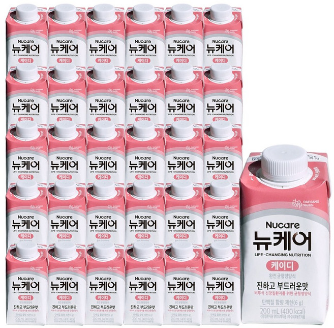 뉴케어 케이디 200ml x 30개 비투석 신장질환 환자용 영양식, 1박스, 6L