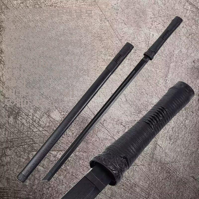 대나무 검도 연습용 죽도 대나무죽도 연습용죽도 훈련용죽도 검도장비 고도형죽도 압축형죽도, 70cm, 다크블루, 1개