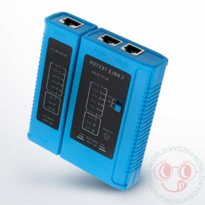 요비월드 분리형 랜선 전화선 LANCABLE 랜테스터기 전화기랜선