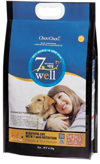 슈슈 세븐웰 (전연령사료) 4.5kg, 기본 35d0, 1개