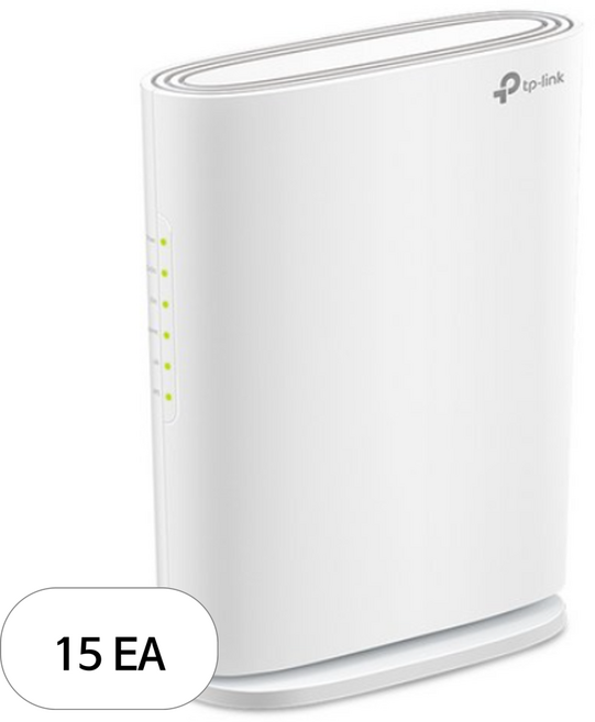 티피링크 AX1800 듀얼 밴드 기가비트 Wi-Fi 6 공유기, Archer AX23V, 15개