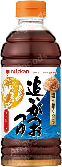 미즈칸 쯔유 스트레이트 멘쯔유 500ml x 12개