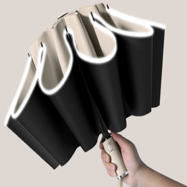 [SG] UV썬블록 인버스 3단 10K+10K 이중창살 자동 우양산