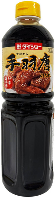도매 한박스 다이쇼 닭날개 구이 테바사키 테바카라노타레 소스 1.2kg, 12개