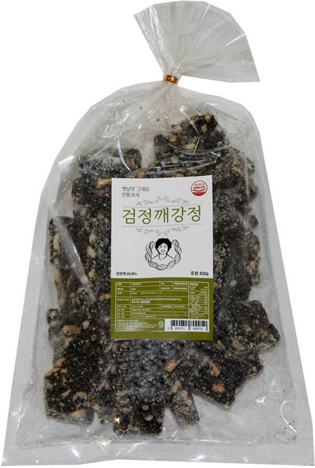 한일식품 검정깨강정, 1개, 400g