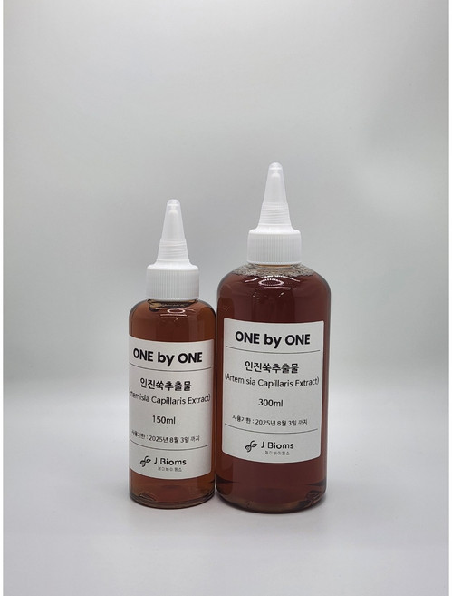 원바이원 인진쑥 사철쑥 추출물 원액 150ml 300ml, 1개