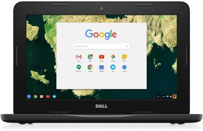 Dell Chromebook 3400 노트북 및 백라이트 키보드 갱신됨(4GB+16GB), 5, Chrome OS, 4GB, 16GB, 2, 1