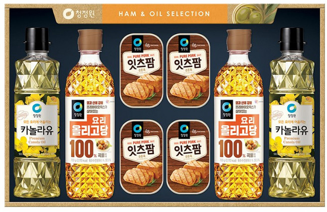 청정원 팜고급유 특선호 선물세트 25년 추석선물 4개 카놀라유 요리올리고당 잇츠팜, 4세트