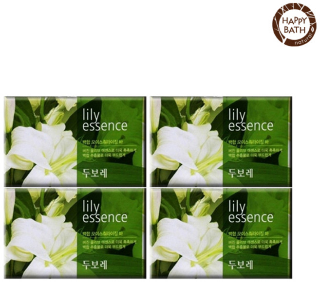 두보레 백합 모이스처라이징 바, 100g, 8개입