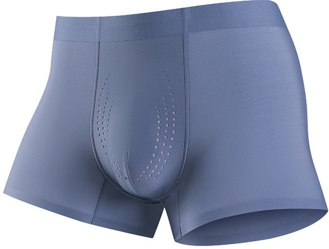 男士冰絲內褲 10A抗菌透氣無痕四角褲