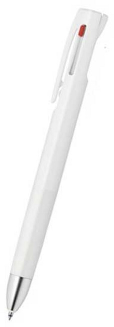 제브라 블렌 3색볼펜 BLEN (진동을 줄인), 0.7mm 화이트