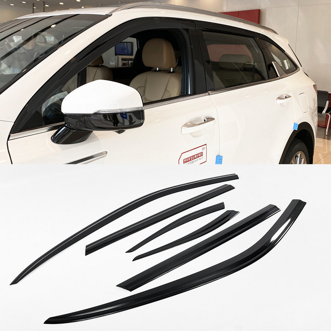 블랙썬바이져 부러지지않는 선바이저, 쏘렌토MQ4_4세대 적용가능 6P타입 2020~