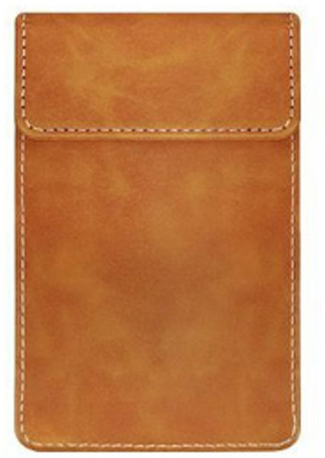 부드러운 가죽 영수증 받침대 브라운 S 1P 강력 자석 고정 계산서 빌지판 계산서 음식점 결제판 빌지 dew+45744eE