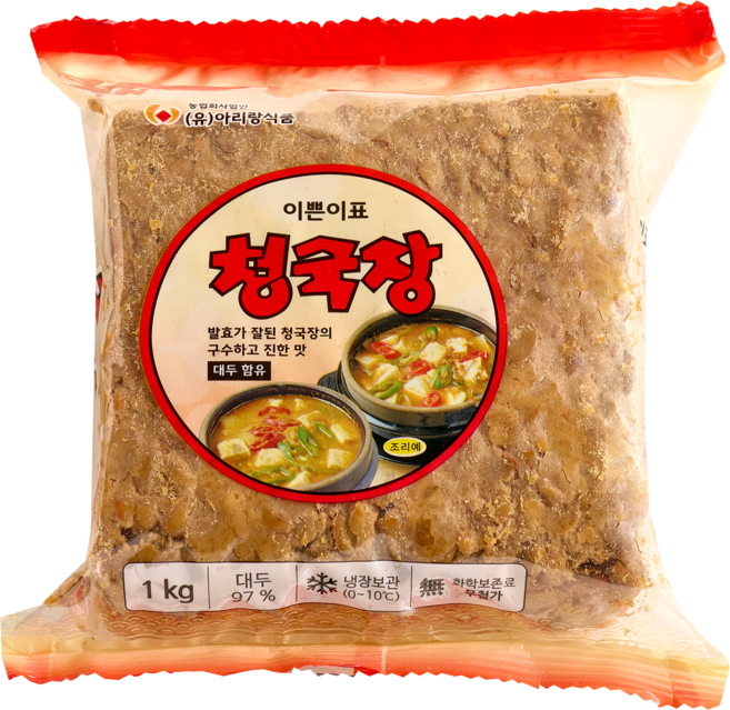 아리랑 식품 이쁜이 청국장 1kg 8개