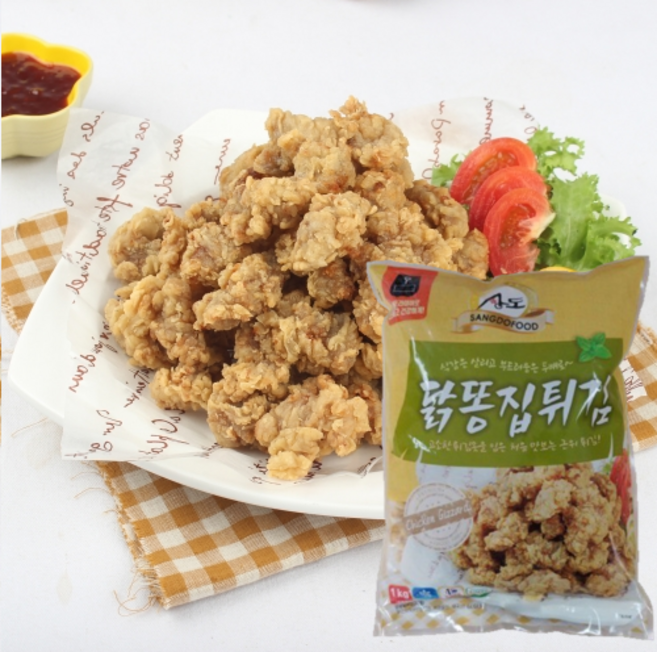 (주)상도푸드 농업회사법인 닭똥집튀김 1kg, 1개