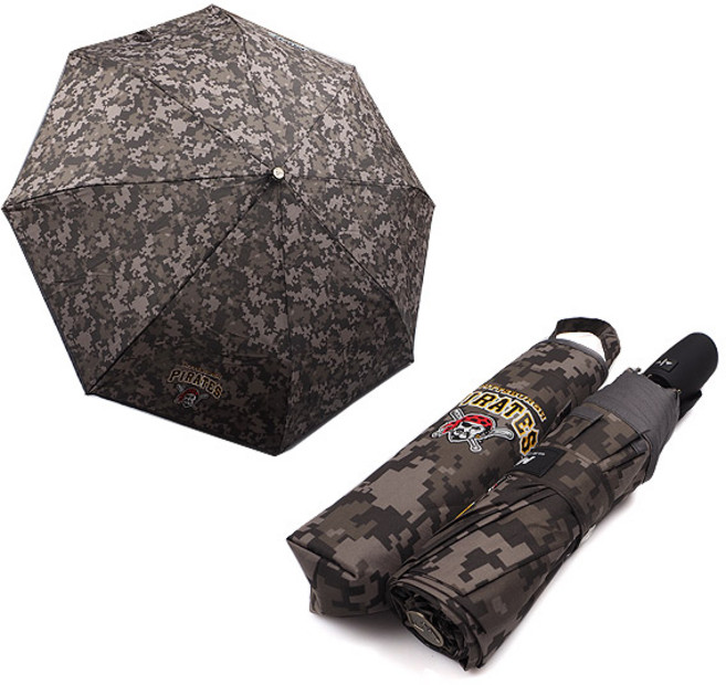 MLB 피츠버그 디지털카모 3단 완전 자동 우산