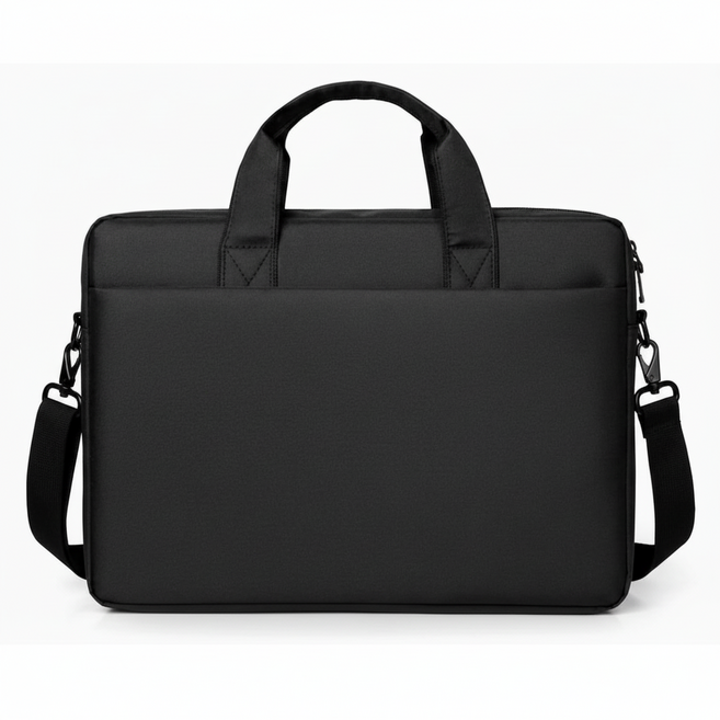 컴포즈온 대용량 노트북 가방, 1개, 블랙