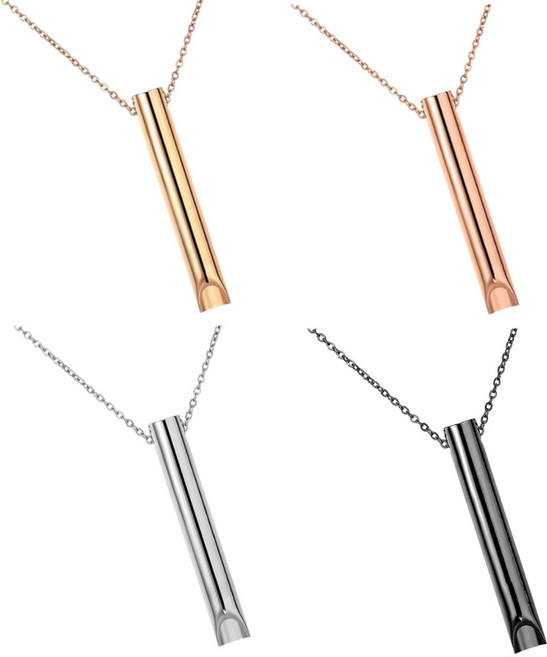 캐쉬카트 마음챙김 호흡 펜던트 금연 목걸이