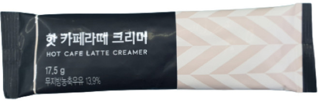 핫 카페라테 크리머, 1개, 10개입, 17.5g