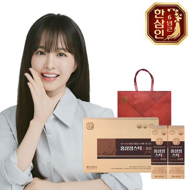 한삼인 홍삼정스틱 프라임, 2개, 320ml