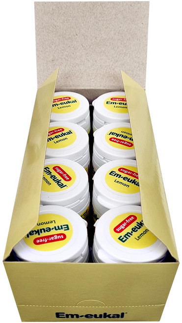 엠오이칼 무당 레몬맛 캔디, 40g, 8개