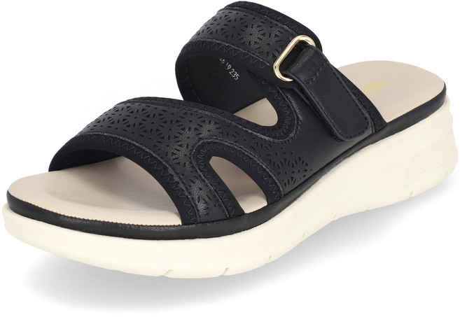 엘칸토 마쯔 여성 경량 펀칭 슬리퍼 4cm LCWW37M326