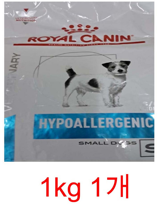 로얄캐닌 독 하이포알러제닉 스몰독 1kg 식이알러지 처방사료, 1개