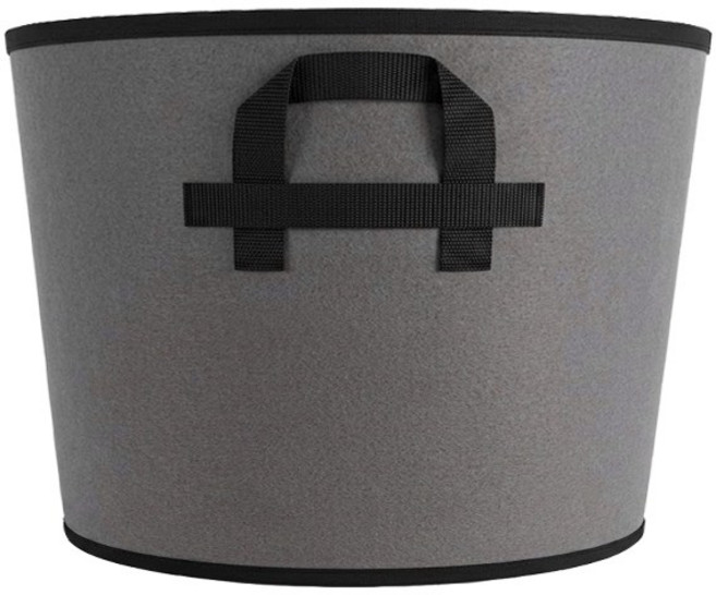 국산 부직포화분 40리터 질긴화분 베란다 텃밭 블루베리화분, 3개, 부직포화분(그레이)