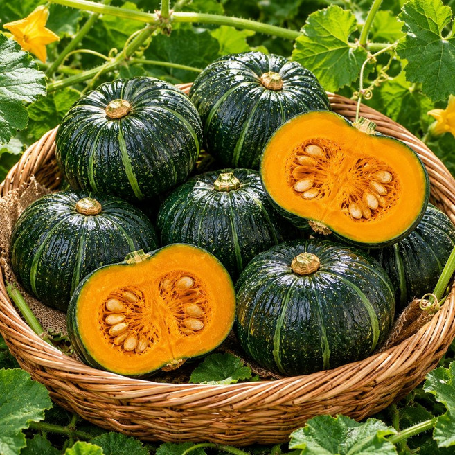 [재구매율1위] 제주 미니 밤호박 해풍맞은 보우짱 특품 디아머스, 1개, 10kg (중과)
