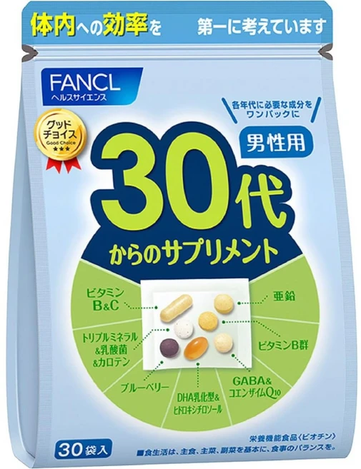 판클 30대 남성용 멀티비타민, 30정, 1개 - 쿠팡