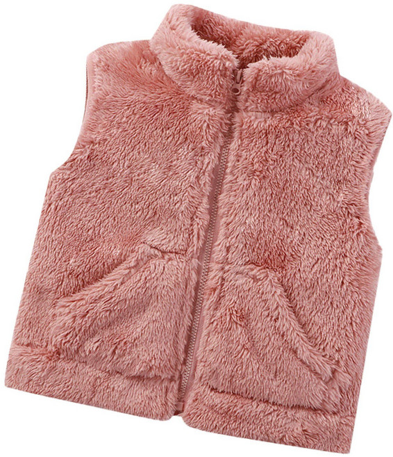 兒童保暖毛絨背心 柔軟舒適 秋冬必備款