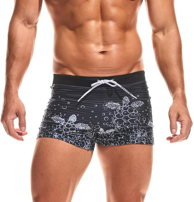 Taddlee 남성용 수영복 수영 브리프 복서 수영복 남성용 서핑 반바지 트렁크 180 XL, Large, Xy04