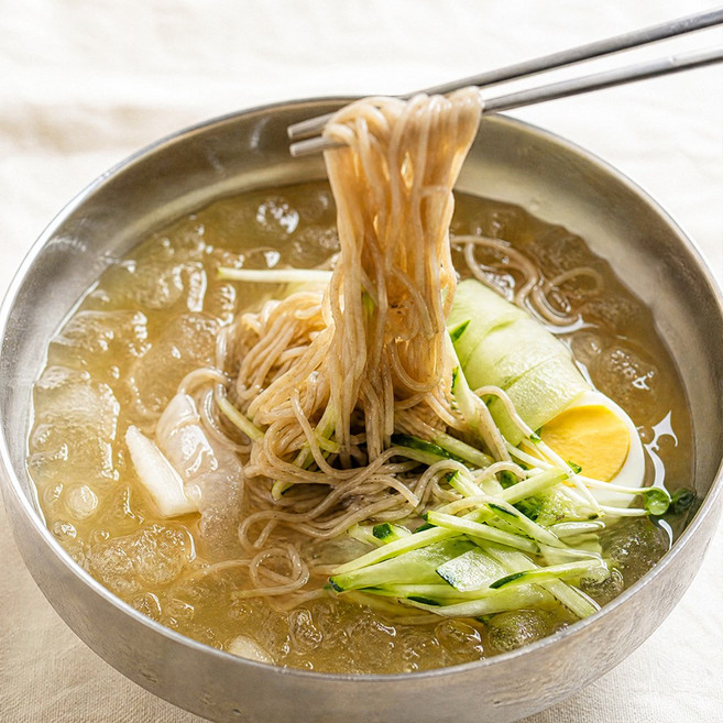우리농산 물냉면 10인분 (냉면사리+냉면육수+겨자유) 개별포장 실온보관, 5.41kg, 1세트