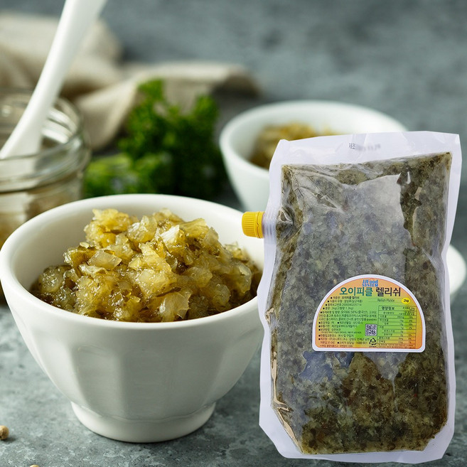 렐리쉬 오이피클(다진피클) 절임 2kg, 2개